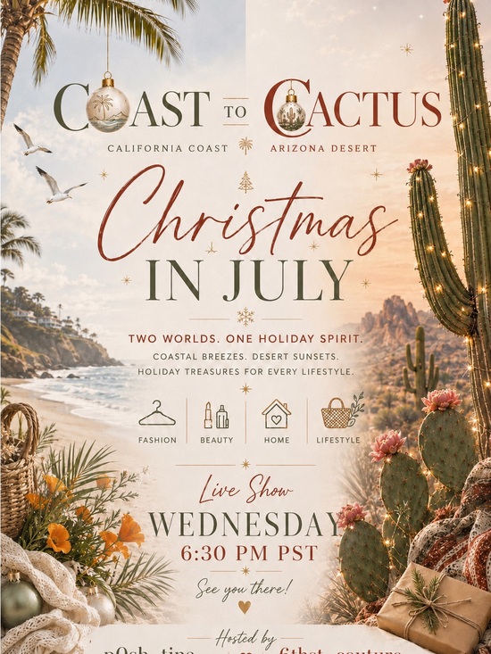 Other - C🌞ast to Cac🌵us Christmas in July Market